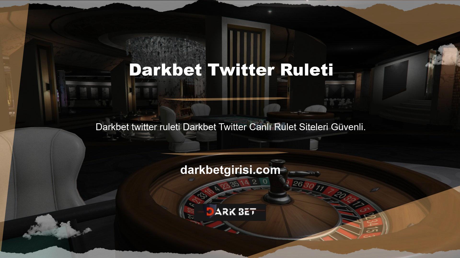 Darkbet Twitter Casino & Canlı Casino Oyunları, şirketin gerçek casino tadı ve deneyimini deneyimlemek için oyun kategorisidir